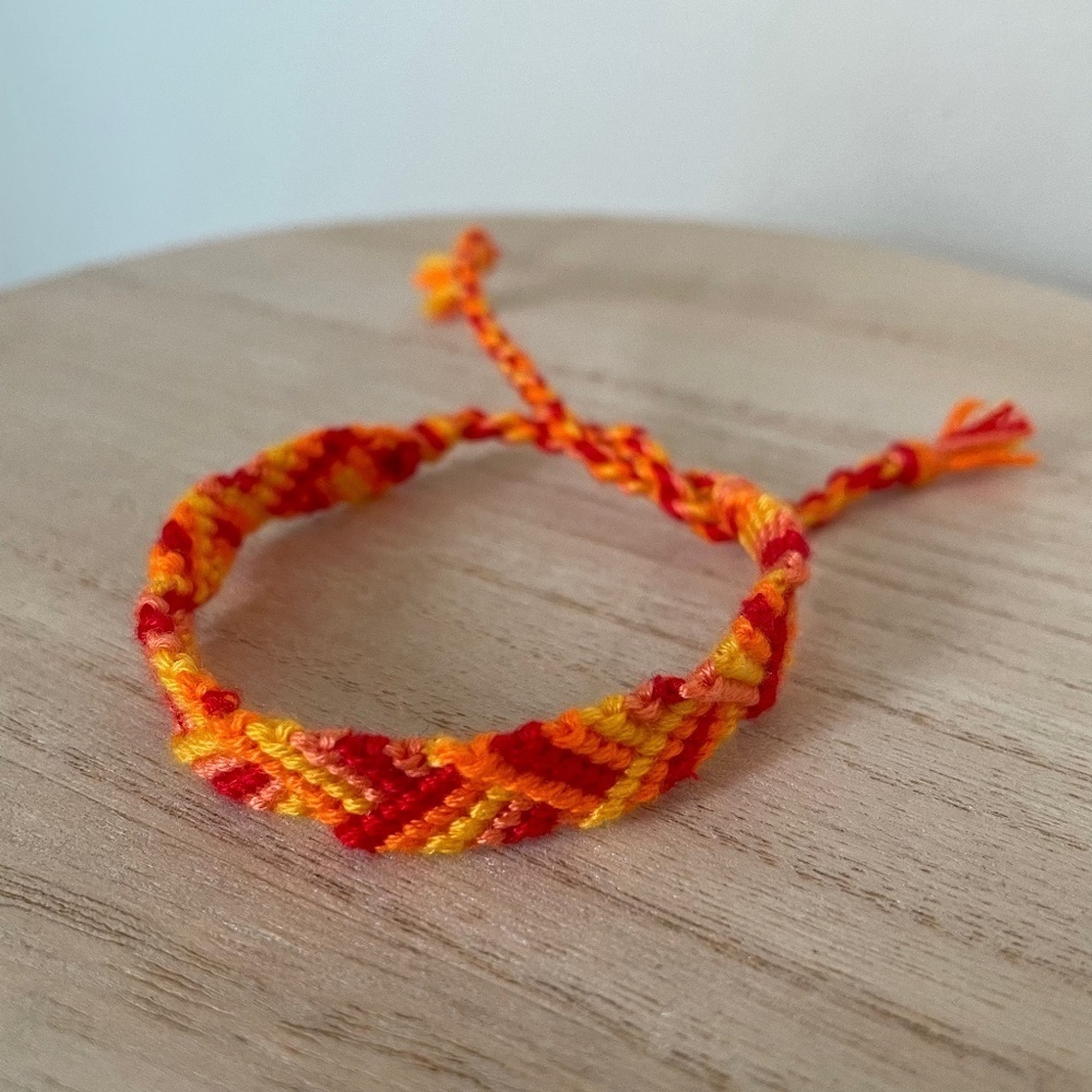 Bright Sunrise‎ Woven Bracelet